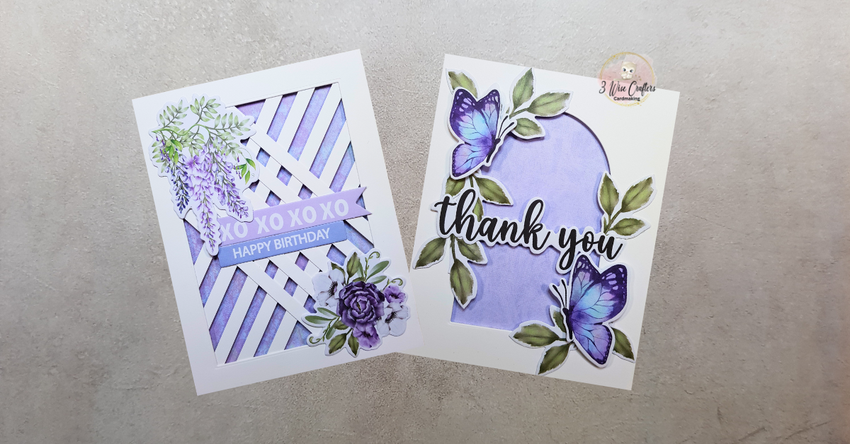 Effortless Card Creation with Uniquely Creative: Wisteria Lane Cards