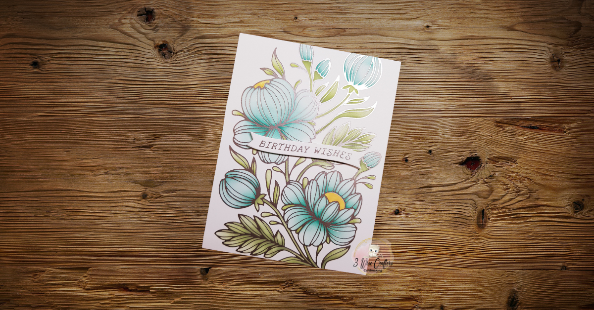 Spellbinders Glimmering Peonies – Part 2